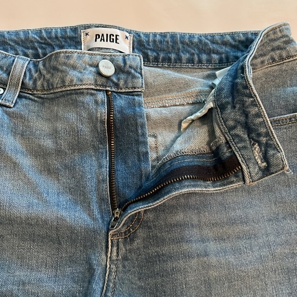 Paige Denim Sarah Longline Shorts High Rise Size 29 - Picture 16 of 16